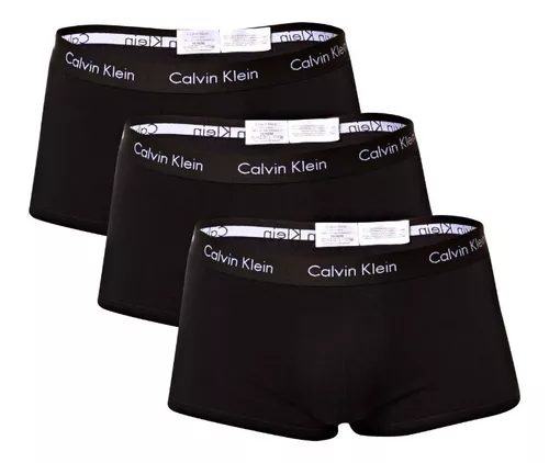 Kit 3 Cuecas Boxer Low Rise Trunk Calvin Klein - Compre Online