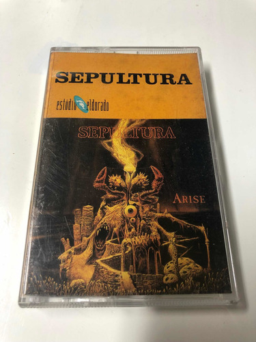 K7 Sepultura - Arise * Edição De Época Raro *