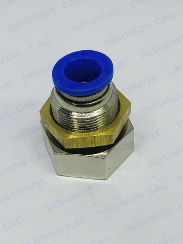 Conector Neumático Pasachapa Bspt 3/8 - M 10mm Pmf10-g03