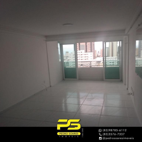 Imagem 1 de 10 de (oportunidade) Flat Com 1 Dormitório À Venda, 40 M² Por R$ 200.000 - Tambaú - João Pessoa/pb - Fl0156