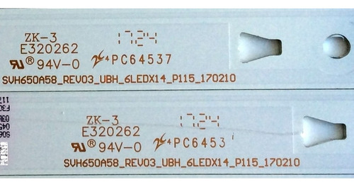 Leds Sharp 1177393 Hd650k3u51\s3\xp\gm\roh 215111 Lc-65p620u (Usado)