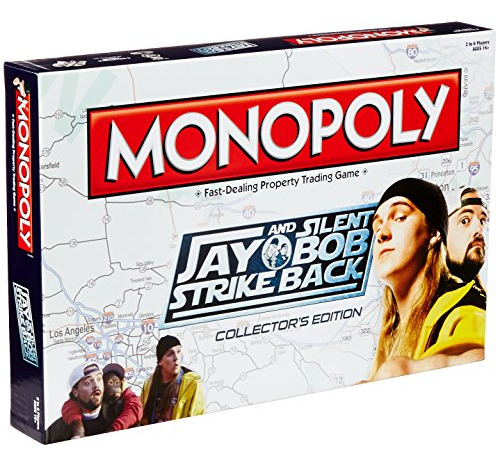 Diamond Select Toys Jay Y Silent Bob Strike Back Monopoly Bo