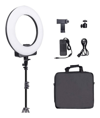 Kit De Luz Led Con Anillo De 18 Pulgadas Flash Triopo