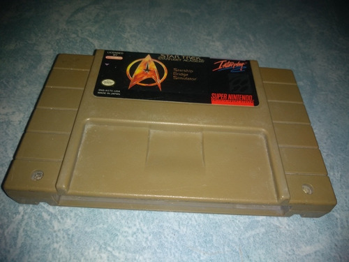 Super Nintendo Snes Video Juego Star Trek Starfleet Academy