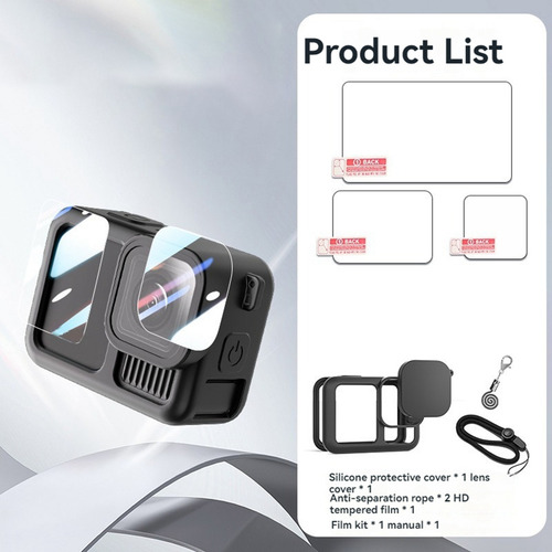 Funda Protectora Completa De Silicona Para Gopro Hero 13 She