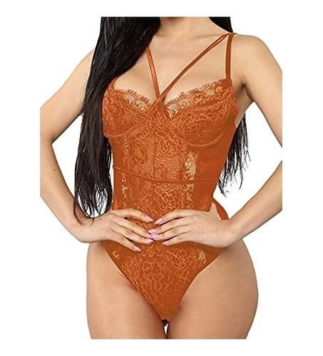 Babydolls Body Lencería Traslúcida Sexy Talla S