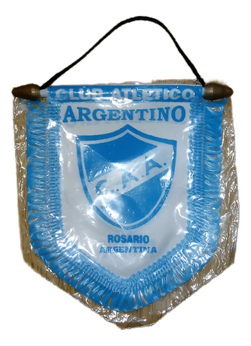 Mini Banderin Doble Faz Auto 12cm Argentino Rosario
