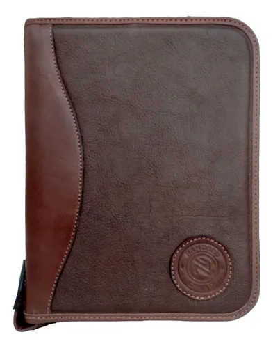 Carpeta A4cuero Vacuno Escritorio Ñanderu Tablet Netbook
