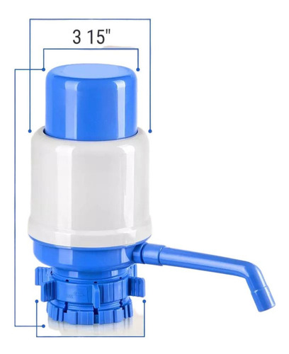 A Bomba De Agua Manual For Botella De 5 Galones Ajuste