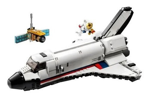 Lego Bloques Creator 3 En 1 Space Shuttle Adventure 31117 Cantidad De Piezas 486
