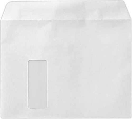 Luxpaper 9 X 12 Sobres Con Ventana Para Folletos | Blanco Br