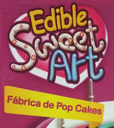 Imagen 7 de 7 de Fabrica De Pop Cakes Edible Sweet Art Set Cocina Tv Educando