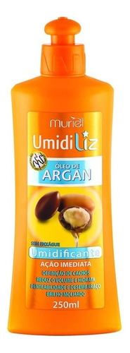 1 Umidificador Umidiliz Muriel 250ml Óleo De Argan