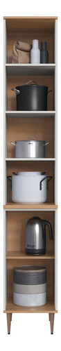 Cozinha Modulada Completa Isabelle 10 Peças Com Torre Wt