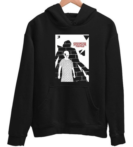 Buzo Canguro Hoodie Capucha Stranger Things Eleven 08