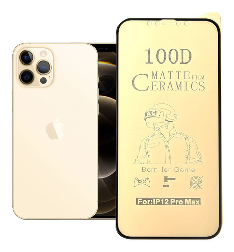 Film Ceramico Mate Compatible iPhone 12 Pro Max