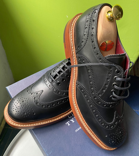 Zapatos Charles Tyrwhitt Nuevos Negro Sandwell