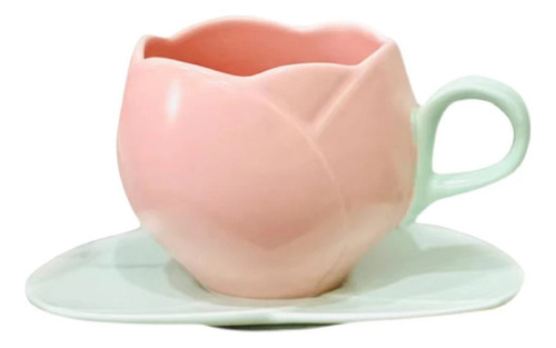 De Fresco Y Lindo Tulipán Taza De Café Para Beber Espresso