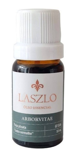 Oleo Essencial Arborvitae Cedro Vermelho Gt Eua Laszlo 10 Ml