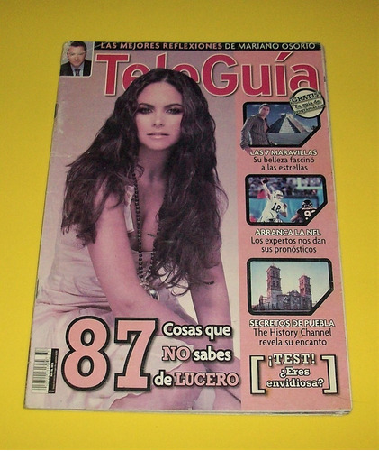 Lucero Revista Tele Guia Diana Bracho Rene Strickler Ninel C