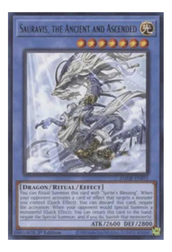 Yugioh! Sauravis, The Ancient And Ascended