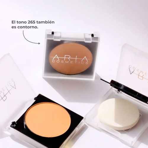 Polvo Aria Cosmetics Polvo Compacto Efecto Filtro