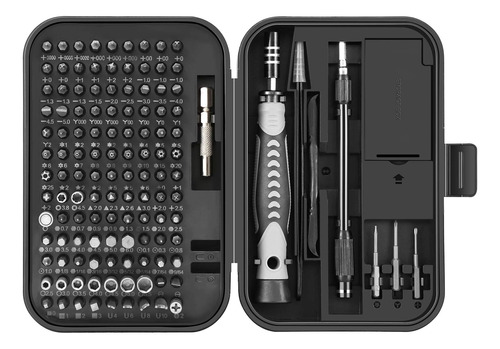 Set D/destornilladores Oria 130 En 1 C/estuche - Negro