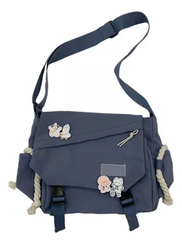 Bolso Bandolera De Hombro Moderna Poliéster+insignia