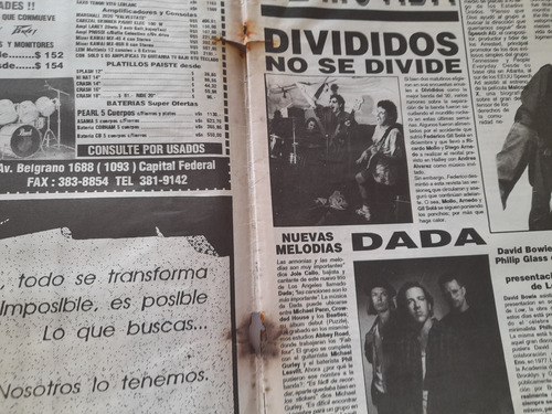 Revista Rock Blanco Y Negro Patricio Rey, Redondos (tapa) (Usado)