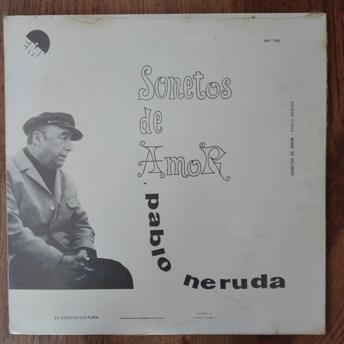 Pablo Neruda. Romeo Y Julieta. Sonetos De Amor. Vinilo