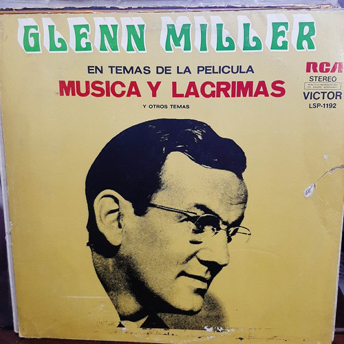 Portada Glenn Miller Temas De Musica Y Lagrimas P2