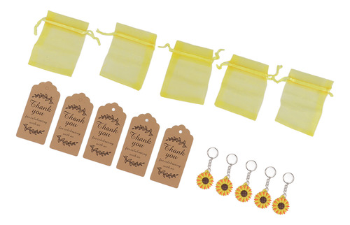 30 Juegos De Llaveros Sunflower Party Favors Para Regalos De