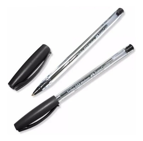 Bolígrafo Faber Castel Trilux 032 M Pack 5 Negra + 5 Azul