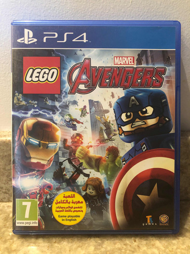 Lego Marvel Avengers Ps4 Físico Impecable!!