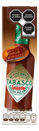 Salsa Tabasco Chipotle 60ml