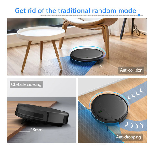 Robot Aspiradora Y Trapeador Inteligente Goovi Alexa/wifi