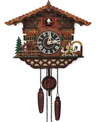 Jooniehouse Reloj De Cuco Tradicional De La Selva Negra, Rel