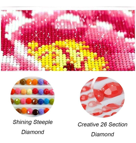 Imagen 7 de 8 de 5d Pintura Por Diamantes Kit El Rey Leon / Disney