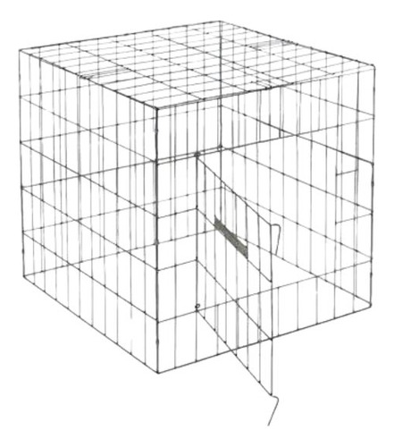 Jaula Para Gallos 75x75