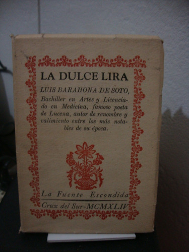 La Dulce Lira - Luis Barahona De Soto