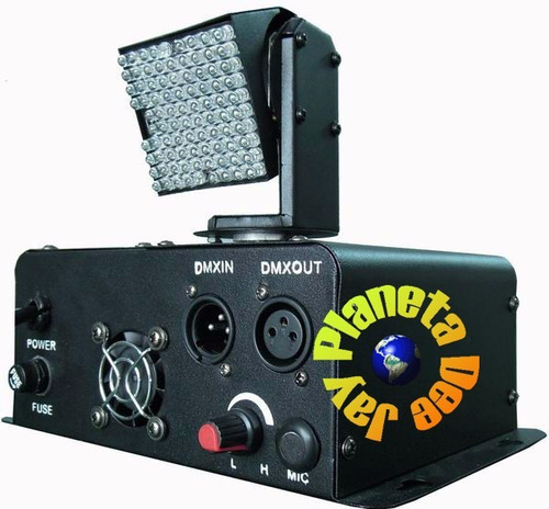 Cabezal Movil Tornado-x1  E-lighting Wash Rgb Sound / Dmx