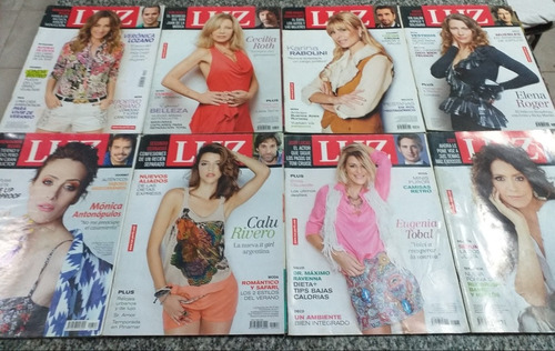 Lote De 8 Revistas Luz # E 12