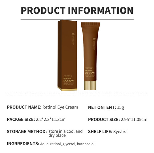 Creme Para Os Olhos Retinol Light Lines Fade Eye Creme Hidra