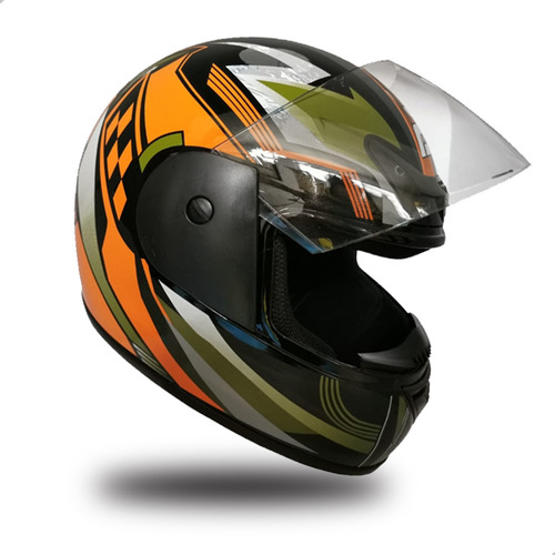 Casco Cerrado Con Mica Transparente Intrepid Talla Xl Oferta