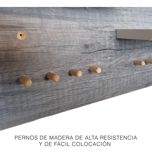 Imagen 7 de 10 de Porta Llaves Y Organizador Armable Para Pared Lombardía.2065