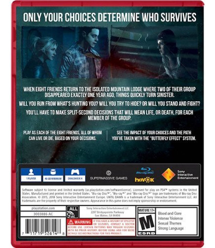 Until Dawn: Playstation Hits Standard Edition