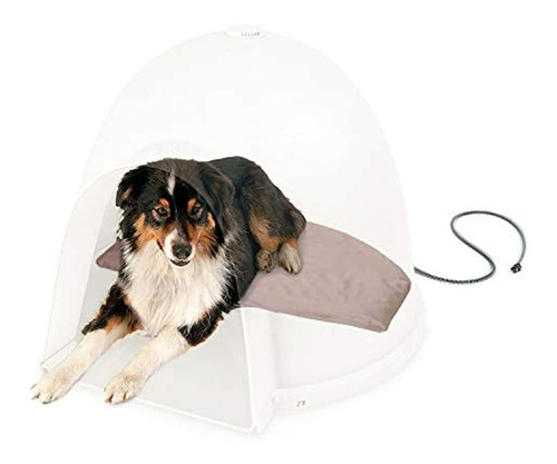 Cama Para Perro Estilo Iglú Suave