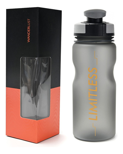 Botella Deportiva 750 M Plástico Pico Rebatible Wanderlust