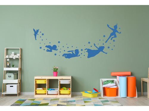 Vinil Decorativo Peter Pan Varios Pegatinas Infantil