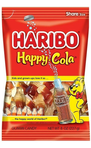 Gomitas Haribo Happy Cola 227g Americana